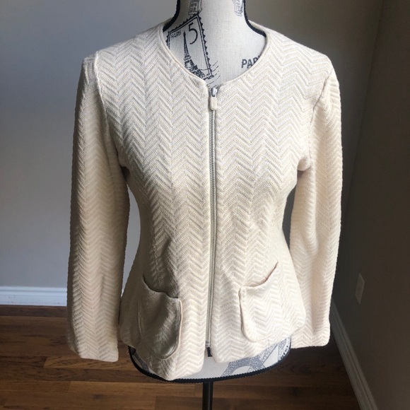 Anthropologie Rosie Niera Geo Diamond Jacket M - Picture 3 of 13